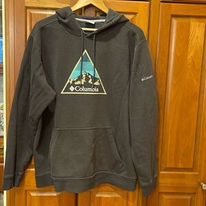Columbia logo hoodie XL